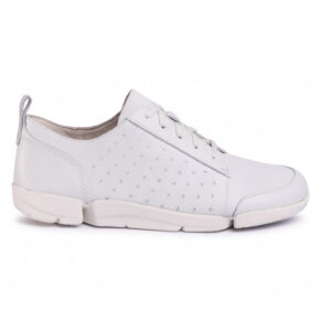 Sneakersy CLARKS – TriAmelia Edge 261504024 White Leather