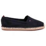 Espadryle TOMMY HILFIGER – Basic Tommy Flat Espadrille FW0FW04827 Black BDS