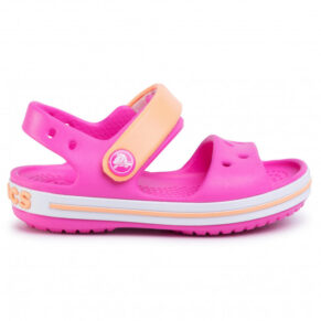 Sandały CROCS – Crocband Sandal Kids 12856 Electric Pink/Cantaloupe