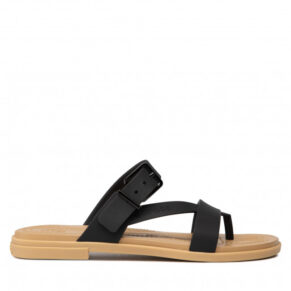Japonki CROCS – Tulum Toe Post Sandal W 206108 Black/Tan