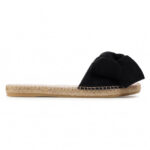 Espadryle MANEBI – Sandals With Bow K 1.0 J0  Black 1