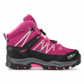 Trekkingi CMP – Kids Rigel Mid Trekking Shoe Wp 3Q12944 Berry/Pink Fluo 05HF