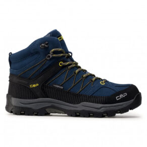 Trekkingi CMP – Kids Rigel Mid Trekking Shoe Wp 3Q12944J Blue Ink/Yellow