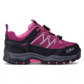 Trekkingi CMP – Kids Rigel Mid Trekking Shoe Wp 3Q13244 Berry/Pink Fluo 05HF