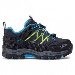 Trekkingi CMP – Kids Rigel Low Trekking Shoes Wp 3Q13244 Antracite/Yellow Fluo 34UF