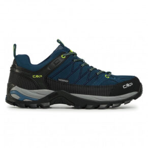 Trekkingi CMP – Rigel Low Trekking Shoes Wp 3Q13247 Blue Ink/Yellow Fluo 08MF
