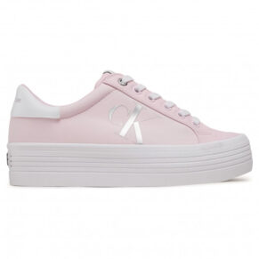 Sneakersy CALVIN KLEIN – Vulcanized Flatform Laceup Ny YW0YW00067 Pearly Pink TN9