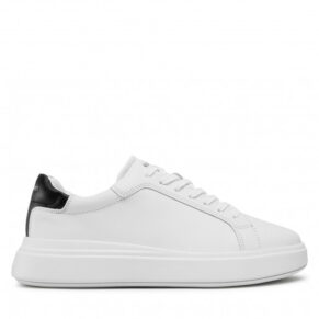 Sneakersy Calvin Klein – Low Top Lace Up HM0HM00292 White/Black 0K6