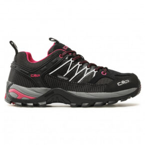 Trekkingi CMP – Rigel Low Wmn Trekking Shoes Wp 3Q54456 Nero/Glacier 61UE