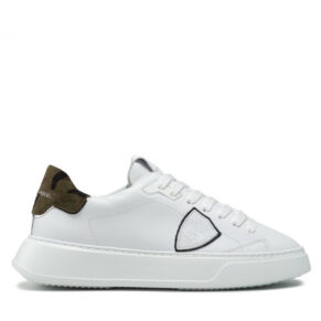 Sneakersy PHILIPPE MODEL – Temple Low BTLU VC01 Blanc Militaire