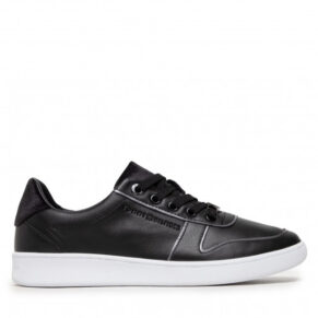 Sneakersy TOMMY HILFIGER – Premium Court Sneaker FW0FW05920 Black BDS