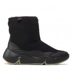 Botki ECCO – Chunky Sneaker W 20320351052 Black/Black