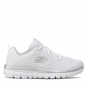 Buty Skechers – Get Connected 12615/WSL White/Silver