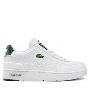 Sneakersy LACOSTE – T-Clip 0121 1 Suj 7-42SUJ00041R5 Wht/Dk Grn