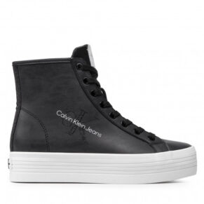 Sneakersy CALVIN KLEIN JEANS – Vulcanized Flatform High Sneaker YW0YW00602 Black BDS
