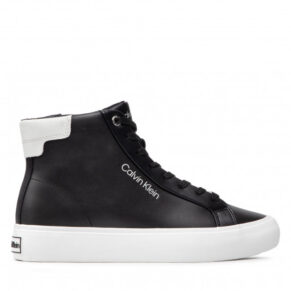 Sneakersy CALVIN KLEIN – Vulc High Top HW0HW00840 Black/White 0GN