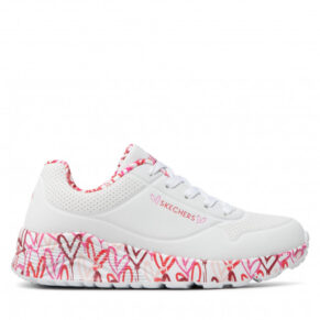 Sneakersy SKECHERS – Lovely Luv 314976L/WRPK White/Red/Pink
