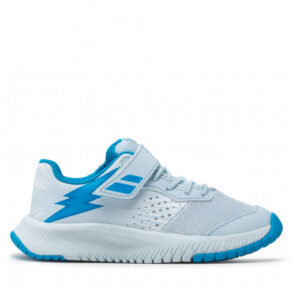 Buty Babolat – Pulsion All Court Kid 32F21518 White Ilussion Blue