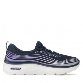 Sneakersy SKECHERS – Go Walk Hyper Burst 124599/NVLV Navy/Lavender