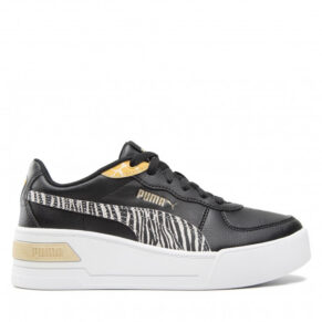 Sneakersy Puma – Skye Wedge Safari 383868 02 Black/Puma White/Saffron