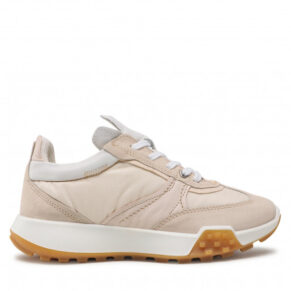 Sneakersy ECCO – Retro Sneaker W 21170360364 Limestone/Limestone/Limestone/White