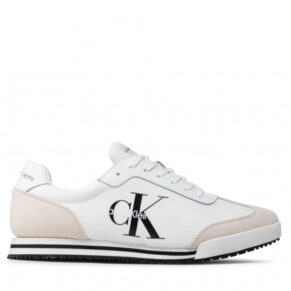 Sneakersy Calvin Klein Jeans – Low Runner 1 YM0YM00026 Bright White 02S