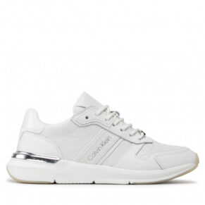 Sneakersy CALVIN KLEIN – Flexi Runner Lace Up-Mn Hf Mix HW0HW00872 Ck White YAF