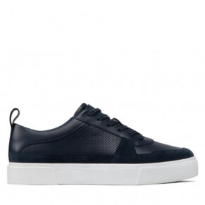 Sneakersy Calvin Klein – Low Top Lace Up Lth HM0HM00495 Calvin Navy DW4