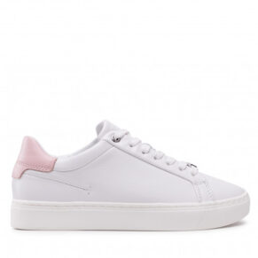 Sneakersy CALVIN KLEIN – Cupsole Lace Up HW0HW00841 White/Sping Rose 0LB