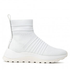 Sneakersy CALVIN KLEIN – Knit Sock Boot HW0HW00673 Ck White YAF