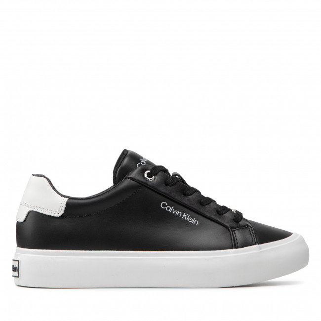 Sneakersy CALVIN KLEIN – Vulc Lace Up HW0HW00839 Black/White 0GN