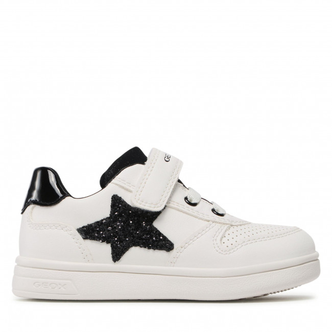 Sneakersy Geox – B Djrock G. A B261WA 05402 C0404 S White/Black