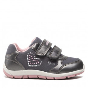 Sneakersy Geox – B Heira G. A B263YA 0AUAJ C1377 S Dk Grey/Dk Pink