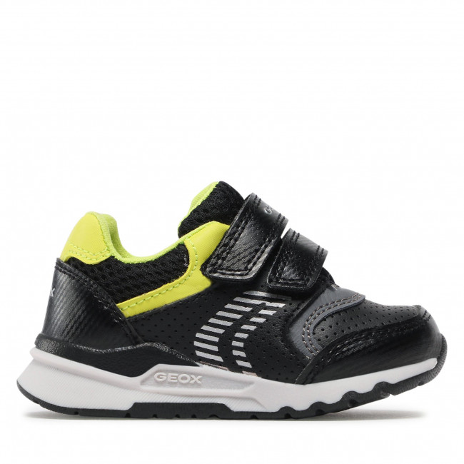 Sneakersy GEOX – B Pyrip B. A B264YA 0CE54 C9B3S M Black/Lime Green