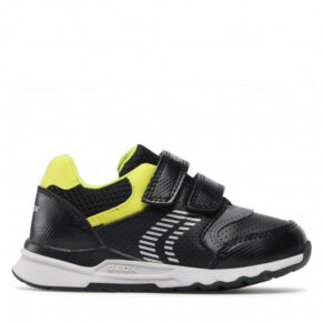 Sneakersy Geox – B Pyrip B. A B264YA 0CE54 C9B3S S Black/Lime Green
