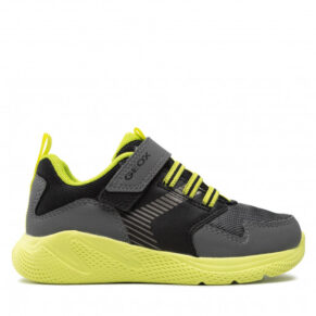 Sneakersy Geox – J Sprintye J26GBA 0CEFU C1267 S Dk Grey/Lime