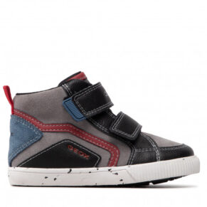 Sneakersy Geox – B Kilwi B. C B04A7C 022ME C0260 S Black/Dk Red