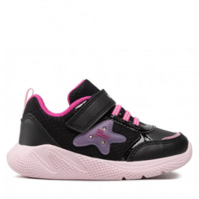 Sneakersy GEOX – B Sprintye G. D B254TD 0HH14 C0618 S Black/Pink