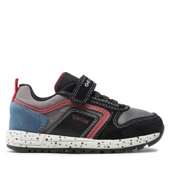 Sneakersy Geox – B Alben B. C B043CC 022FU C0260 S Black/Dk Red