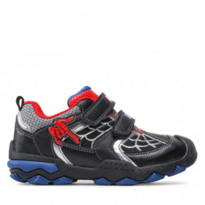 Sneakersy GEOX – J Buller B. A J269VA 0BU11 C0048 S Black/Red
