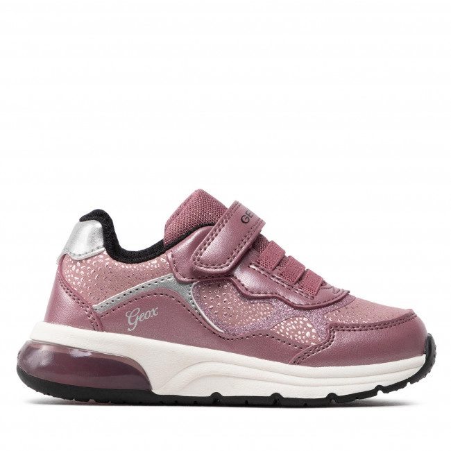 Sneakersy GEOX – J Spaceclub G. C J268VC 0NFDH C8217 M Dk Pink/Silver