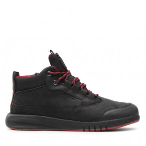Sneakersy GEOX – J Aeranter B. Abx A J04CYA 0CL11 C0260 D Black/Dk Red