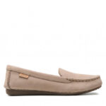 Mokasyny CLARKS – Freckle Walk 261657464 Sand Nubuck