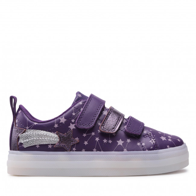 Sneakersy Clarks – Flare Fly K. 261648096 S Purple