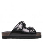 Klapki ZADIG&VOLTAIRE – Alpha Vintage Patent SWCT00037 Noir