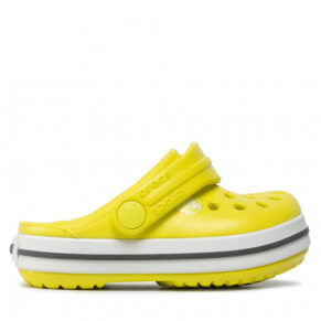 Klapki Crocs – Crocband Clog T 207005-725 Citrus/Grey