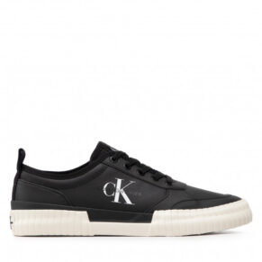 Sneakersy Calvin Klein Jeans – Skater Vulcanized Laceup Rcotton YM0YM00414 Black BDS
