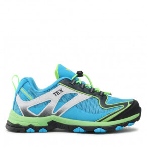 Sneakersy YK-ID by Lurchi – Cedric-Tex 33-27102-39 D Blue/Neon Green
