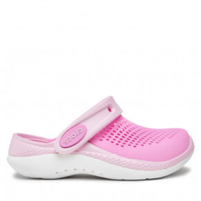 Klapki Crocs – Literide 360 Clog K 207021 Taffy Pink/Ballerina Pink