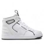 Sneakersy Guess – Basquet FL7BSQ LEA12 WHITE
